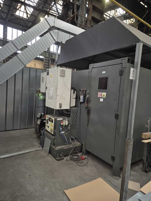 Zrobotyzowana cela do spawania typu H robot spawalniczy fanuc Binzel