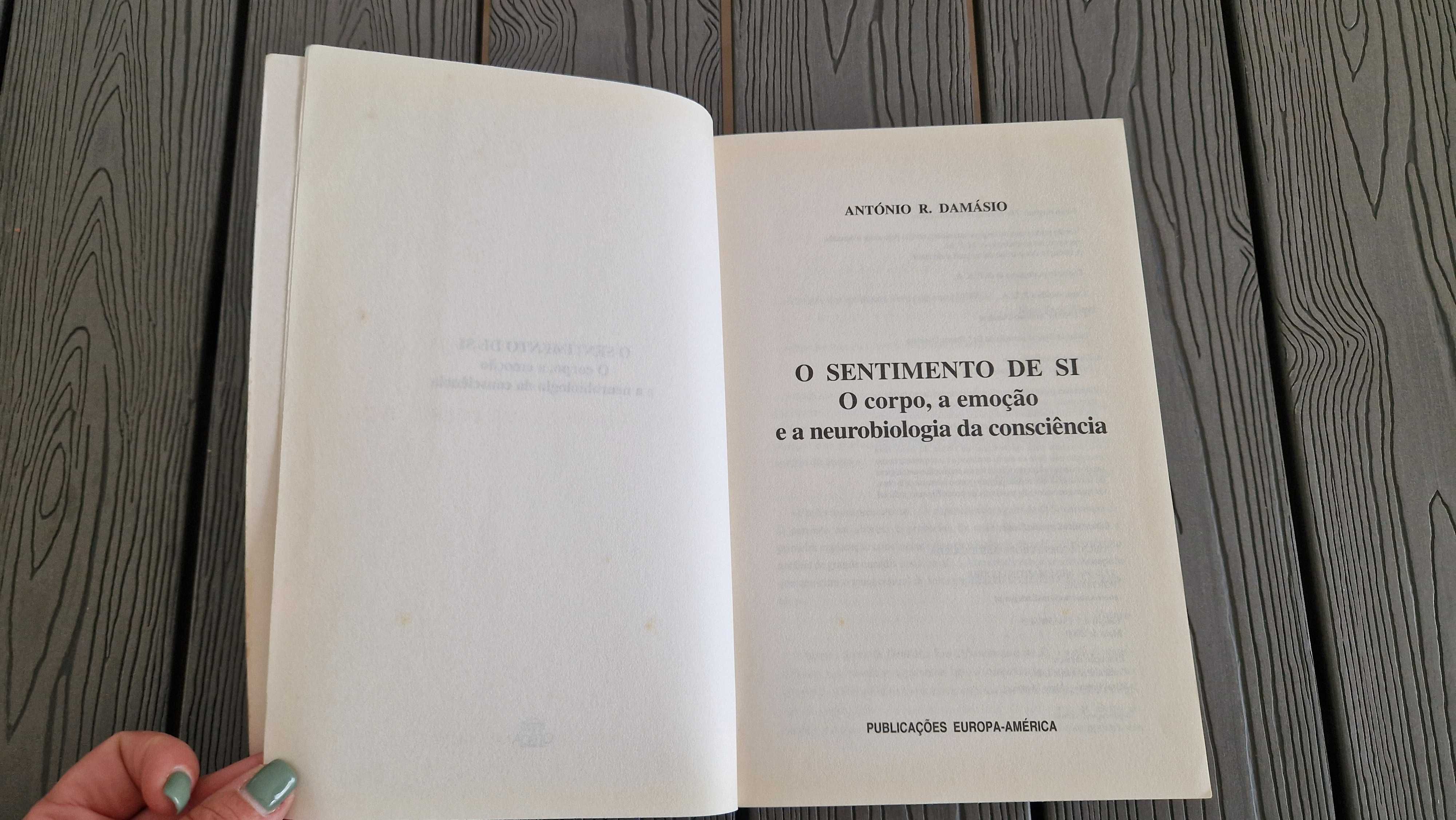 Livro "O Sentimento de Si" de António Damásio
