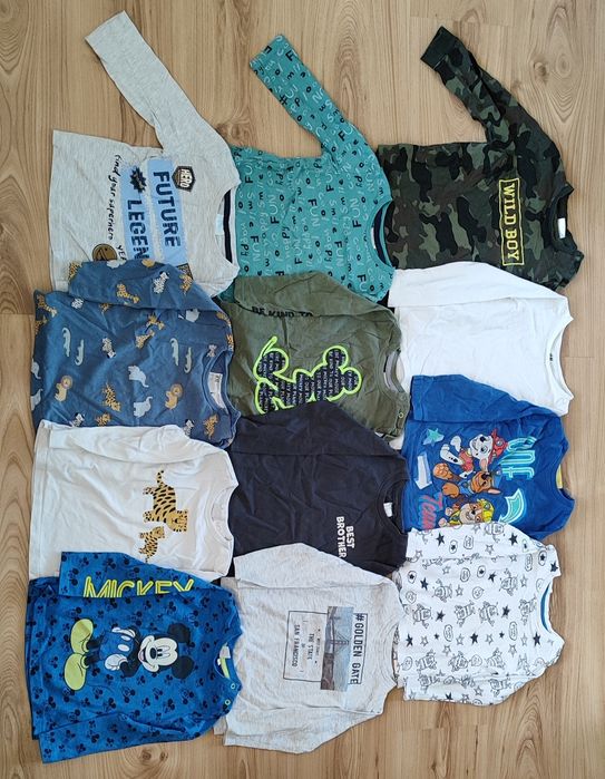 Ogromna paczka ubranek chłopięcych r 92