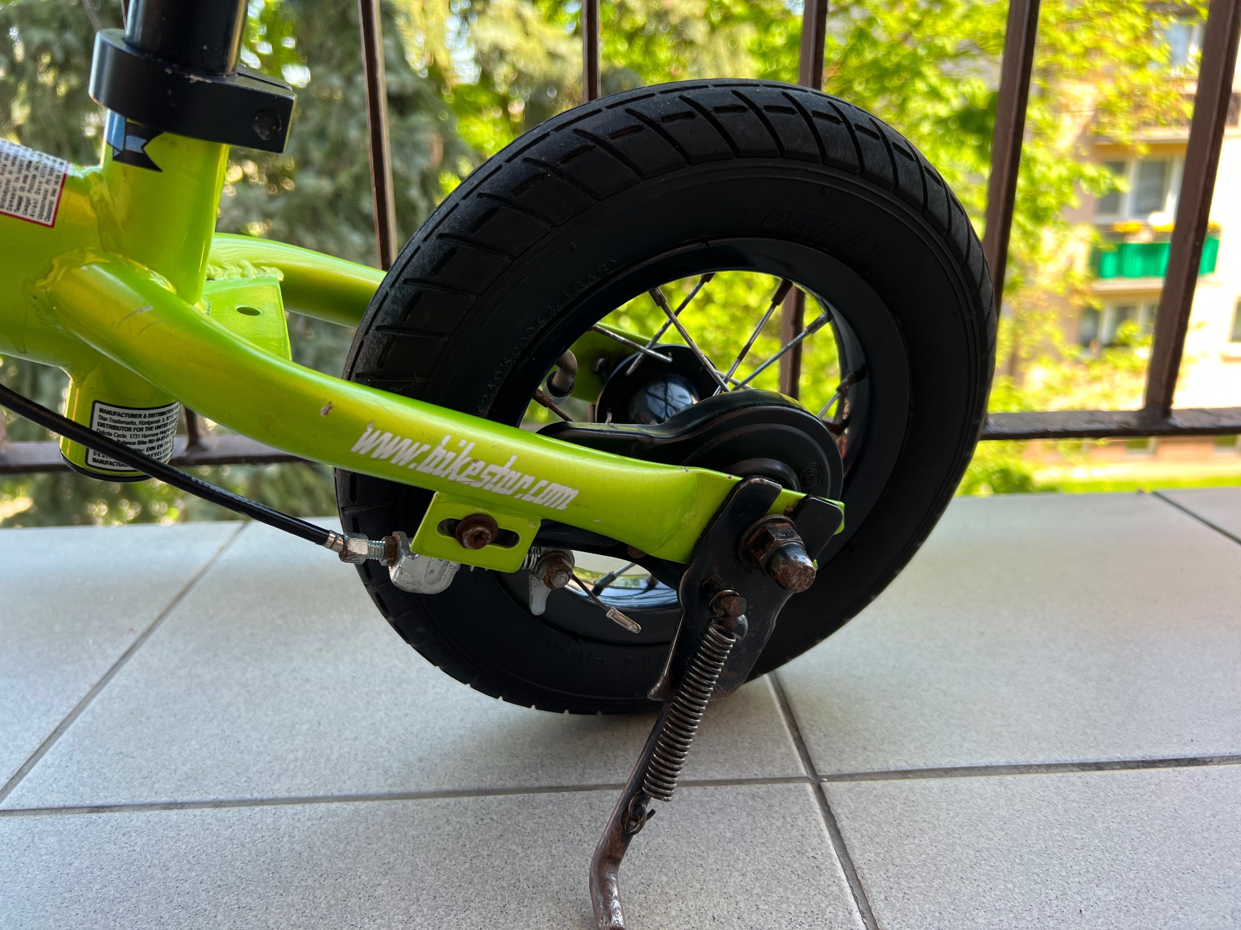 BikeStar rowerek biegowy, koła 10'' zielony