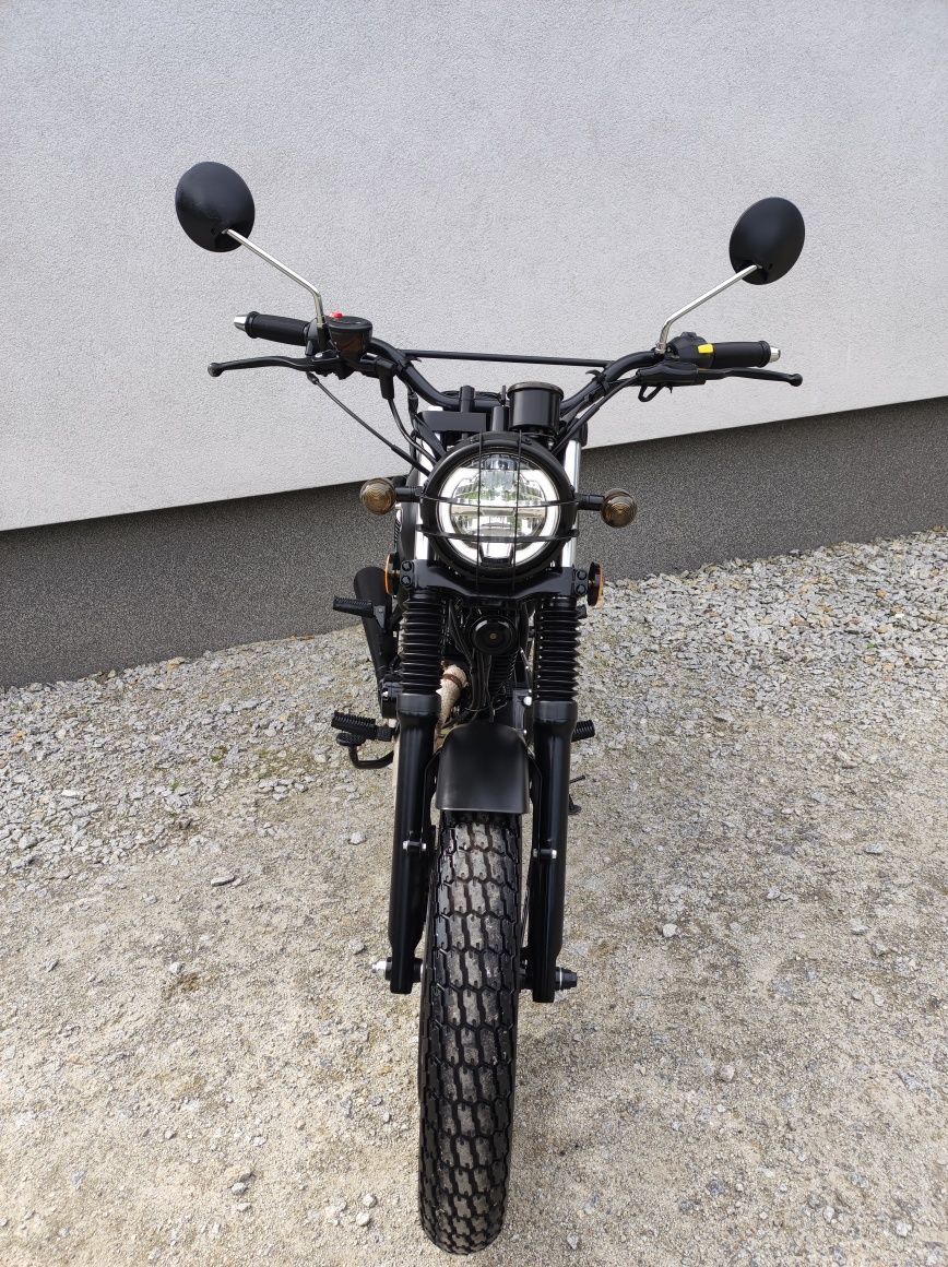 MASH Seventy Five 125cc kat.b jak nowy bezwypadkowy na silniku Suzuki