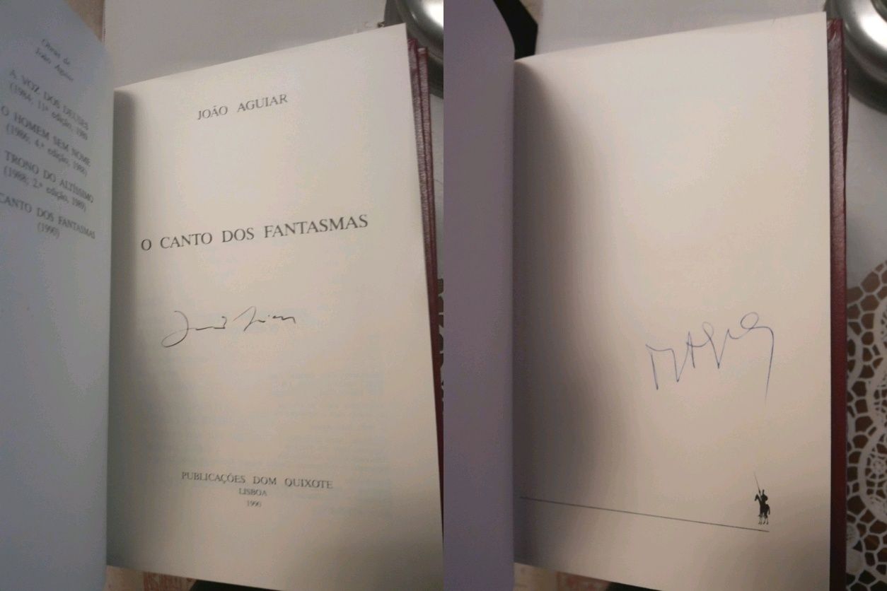 10 livros autografados, RARO - Saramago, Mia Couto, Pepetela, etc