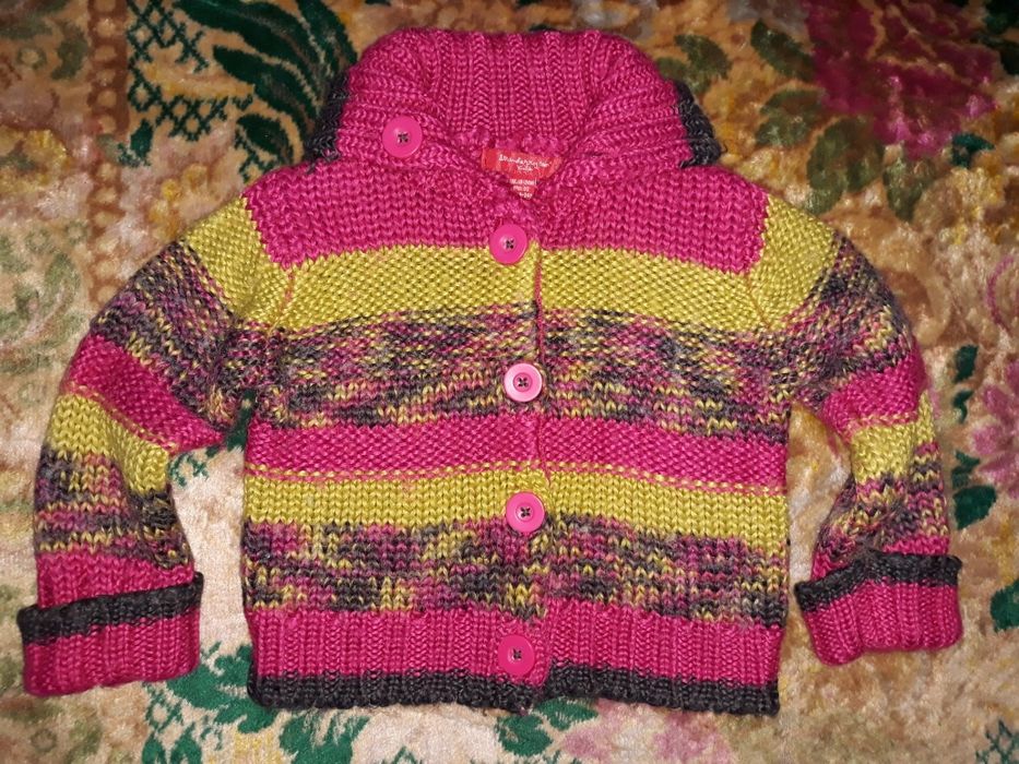 Вязанная кофта для девочки