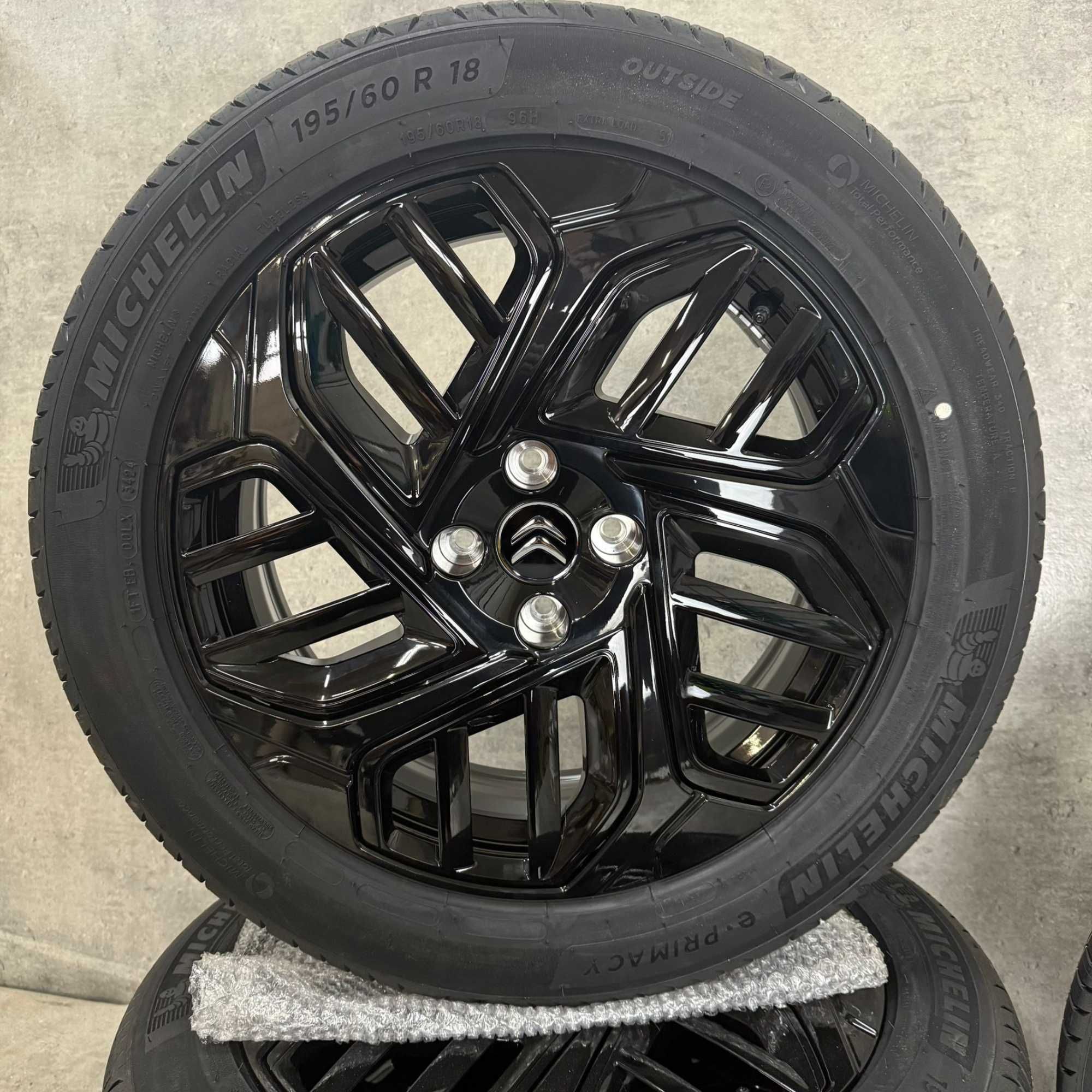 Koła letnie felgi Citroen C4 C4X MOKKA EV II 18" 4x108 ET26 195/60r18