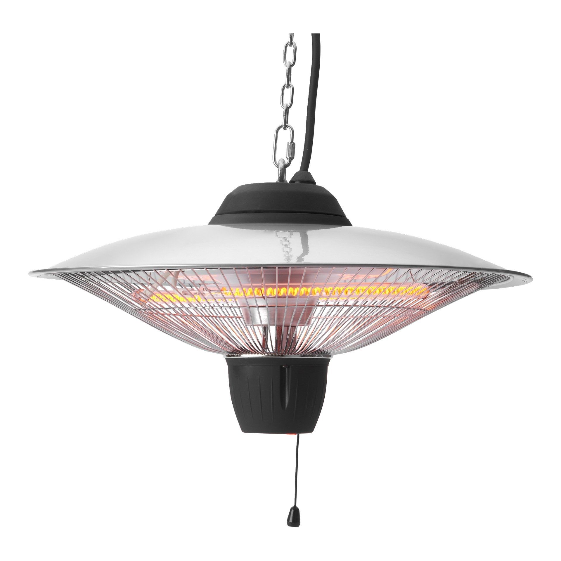 Wiszący promiennik podczerwieni 750/1500 W Ø45 cm