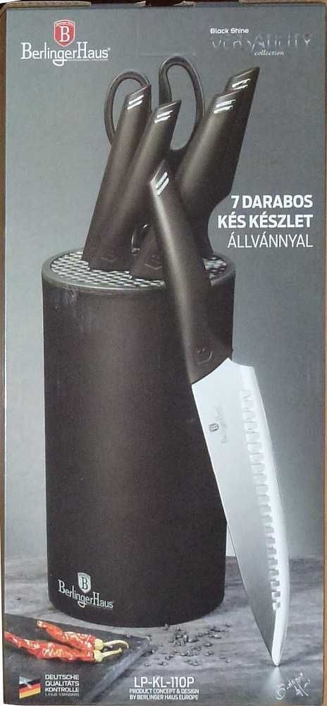 Набор ножей из 7 предметов Berlinger Haus Black