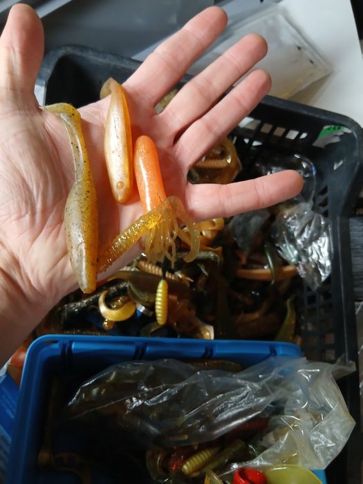 50 nowych gum wędkarskich