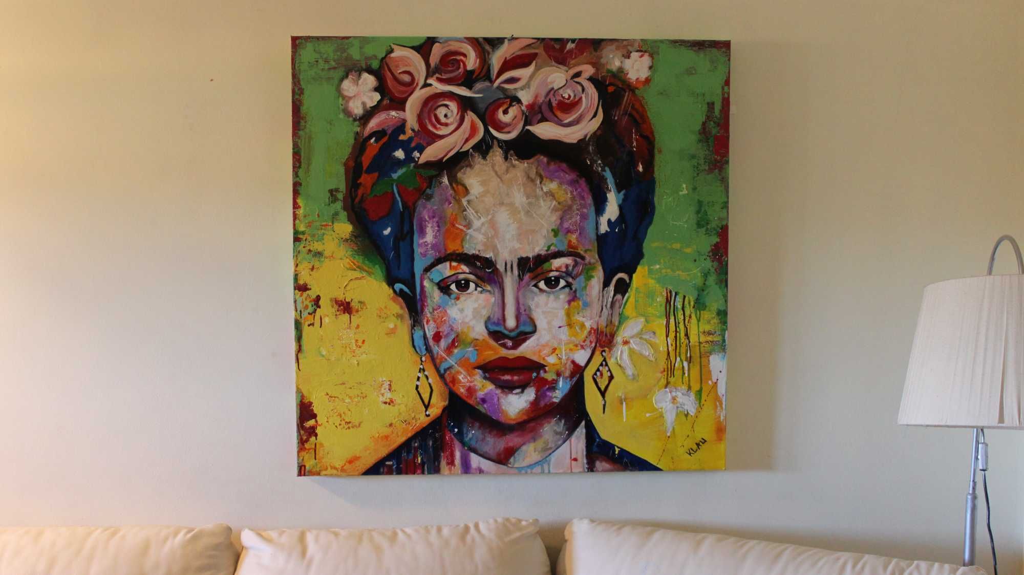 Quadro Arte Pop Frida Khalo