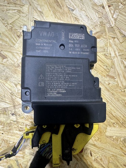 Moduł sterownik airbag Audi Q5 80A