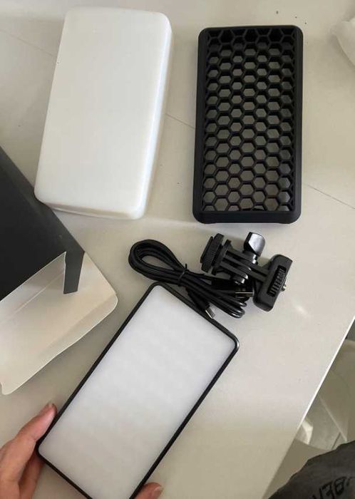 LAMPA FOTOGRAFICZNA do zdjęć filmów LED RGB wielofunkcyjna