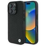 BMW BMHMP16L23RDDK iPhone 16 Pro 6.3" czarny/black hardcase Sign Leath