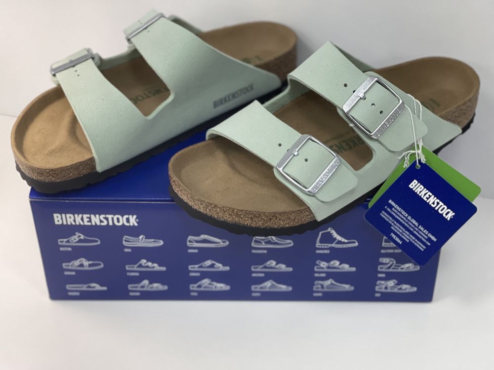 Birkenstock Arizona Matcha Шльопанці Биркеншток 38 р