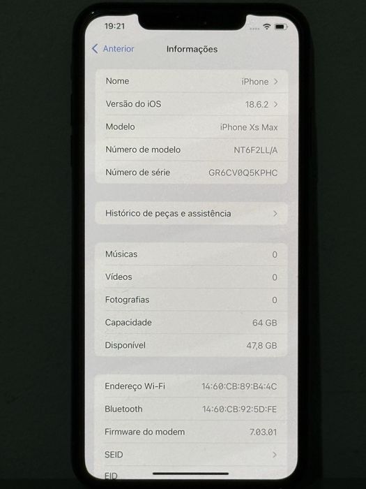 Iphone XS Max 64Gb