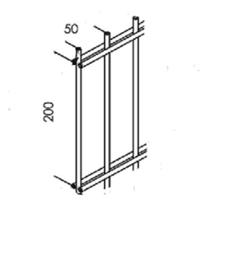 Panele ogrodzeniowe 2D ocynk/ral 8/6/8 H-143 Producent Mazowieckie