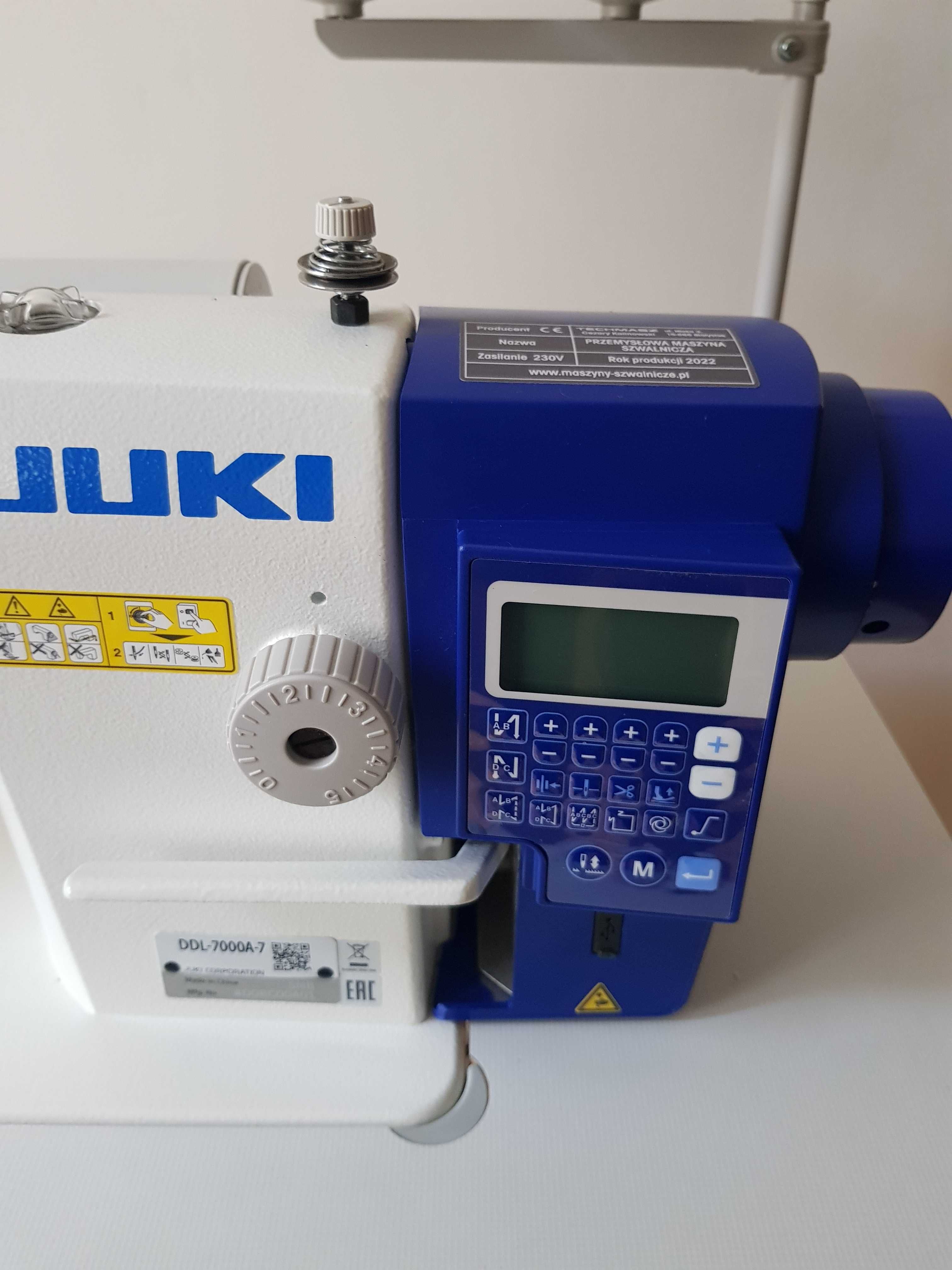 Mało używana Stebnówka automatyczna jednoigłowa Juki DDL-7000A-7