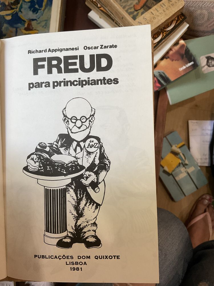 Livro de Richard Appignanesi e Oscar Zarate - Freud para principiantes