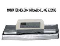 Manta térmica com infravermelhos 3 zonas nunca usada