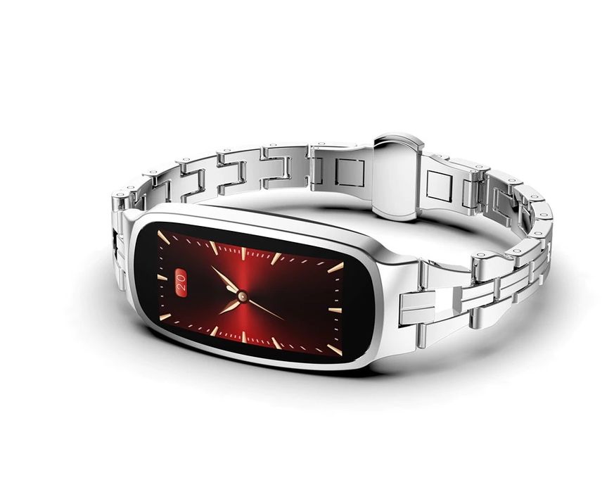 Smartwatch Frequência Cardíaca Relógio para Mulheres, resistente água.