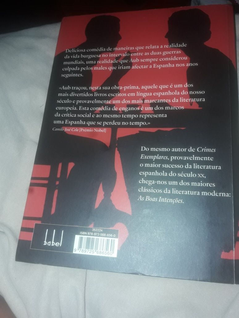 Livro As Boas Intenções