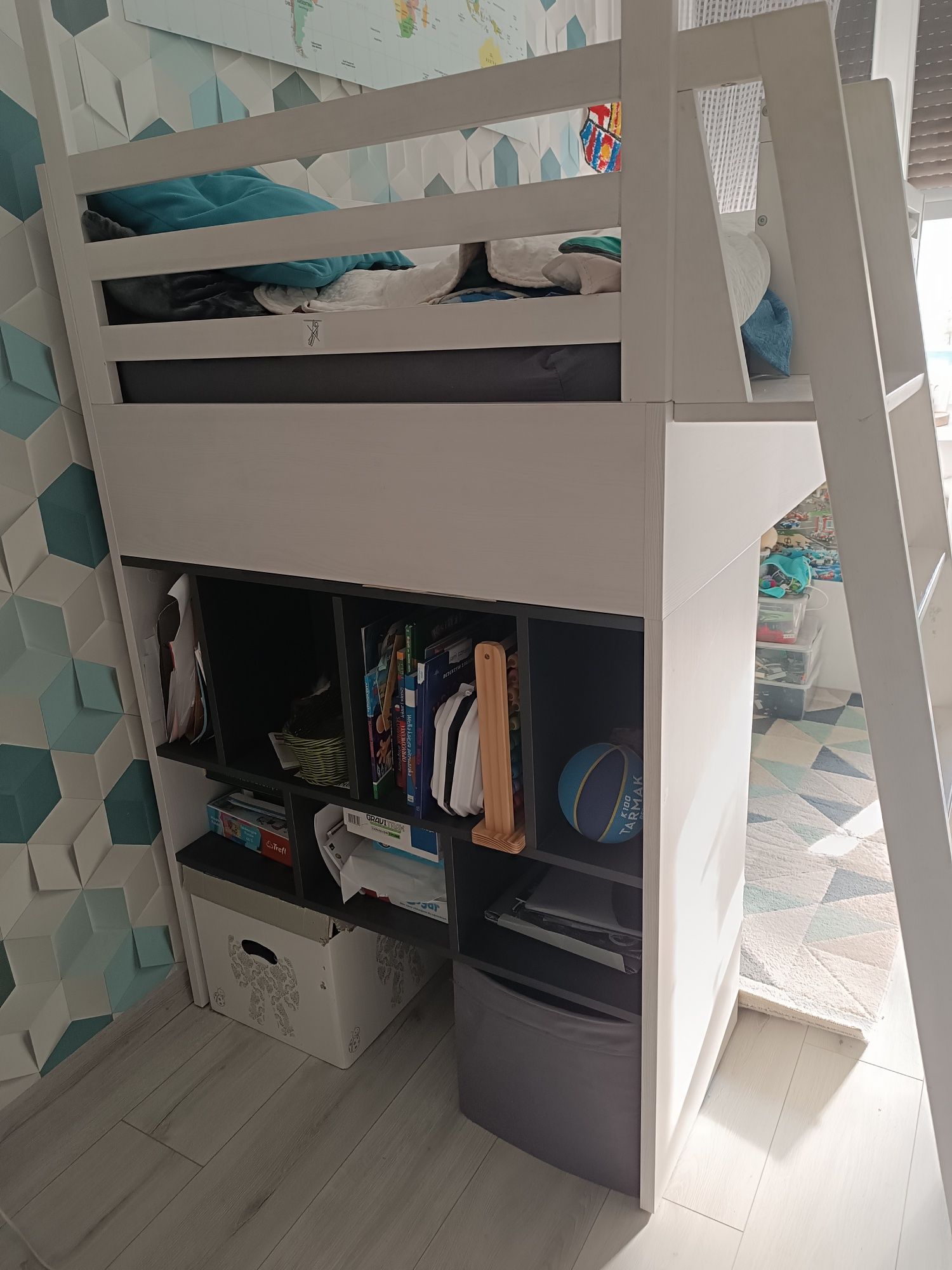 Łóżko piętrowe VOX multi lewe Nest