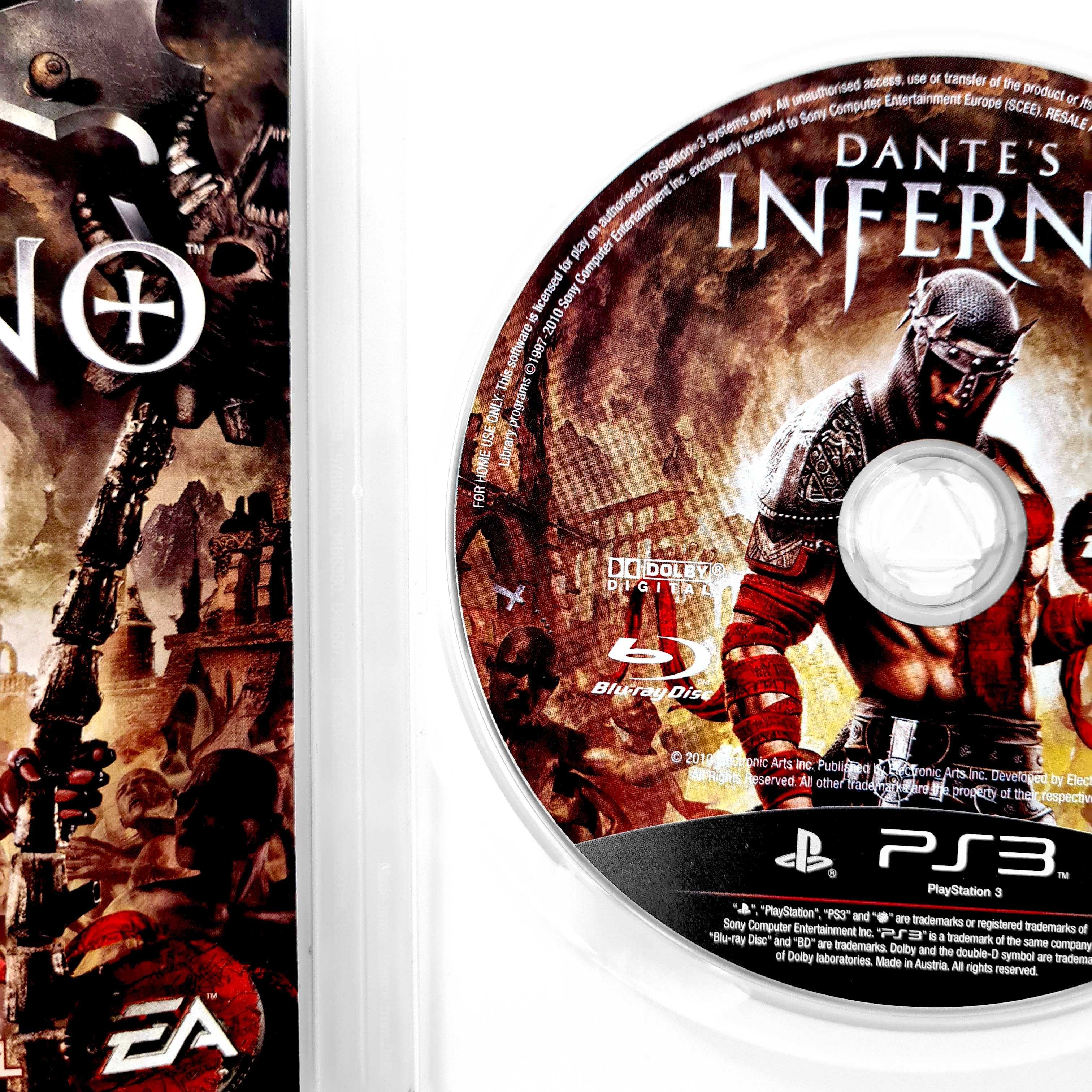 Dante's Inferno Ps3 Pudełkowa Polska Okładka