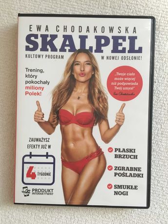 ,,Skalpel" płyta DVD Trening Ewy Chodakowskiej