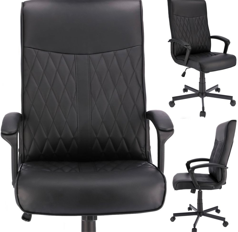 Fotel obrotowy COMFORT JUMI - Ekoskóra
