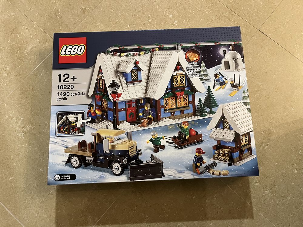 LEGO 10229 - Winter Village Cottage novo e selado - Descontinuado