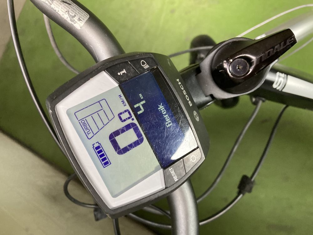 Rower elektryczny cannondale bosch