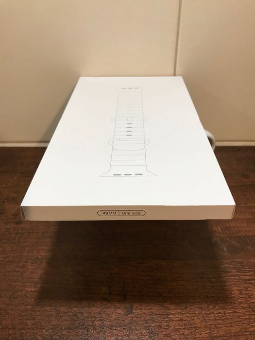 Orginalny Biały Pasek Ocean do Apple Watch Ultra / Ultra 2 / Ultra 3