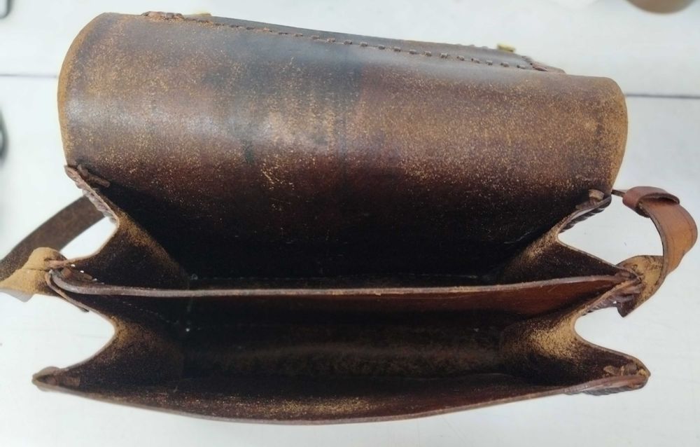 Mala/Carteira Senhora em pele