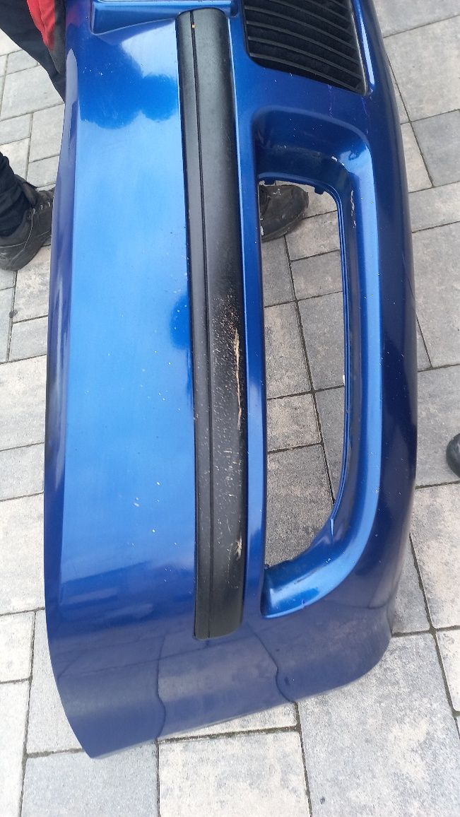 Skoda superb 1 zderzak przód przedni niebieski 9461