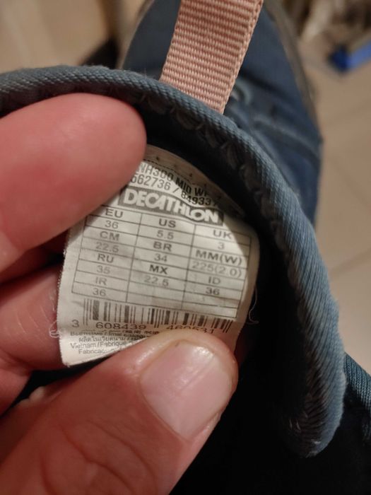 Черевики quechua 36 розмір