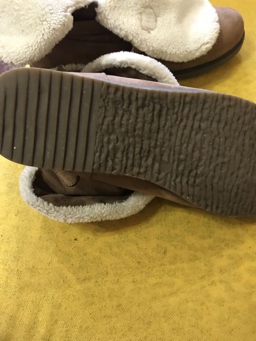 Сапоги женские замша