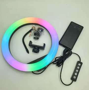 лампа кільцева лампа RGB MJ30 30 см тримач для телефона