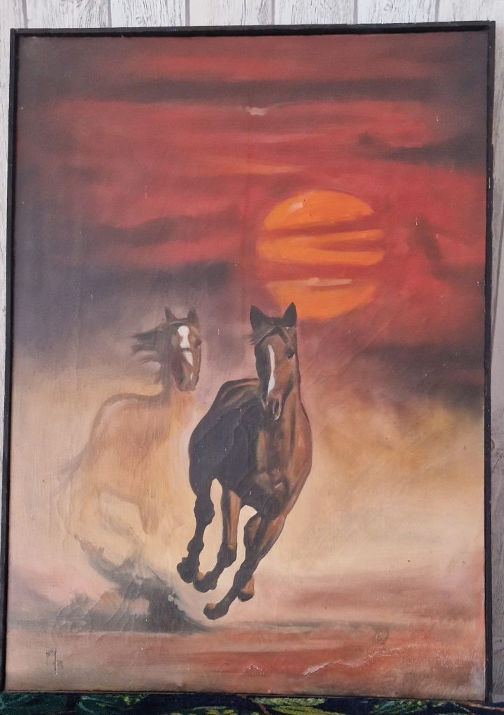 Obraz "konie" 51x71