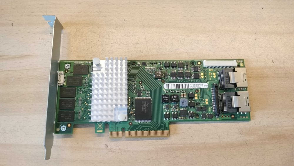 Karta LSI SAS 6Gb Gigabit SFF-8087 Fujitsu D3116 1GB Cache RAID FBU
