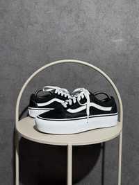 Жіночі чорні Vans Old Skool platform 38