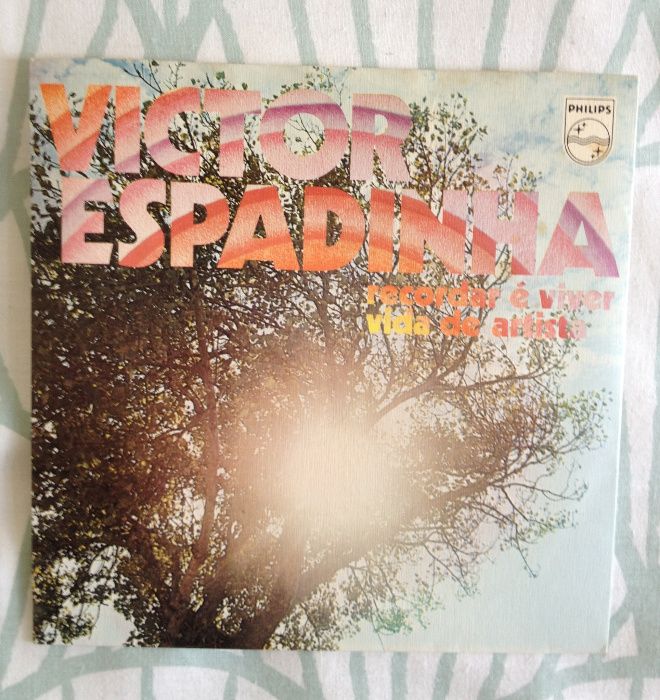 Disco Vinil "Victor Espadinha - Recordar É Viver / Vida De Artista"