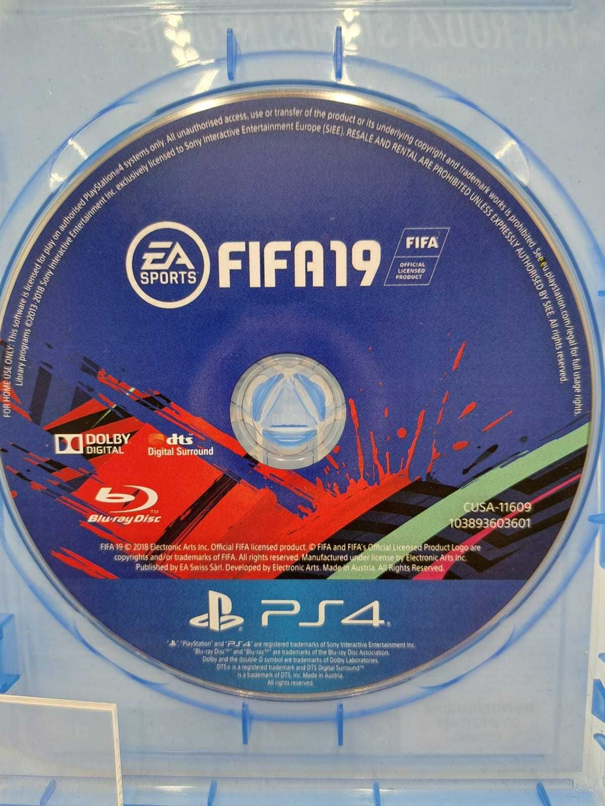 Gra Fifa 19 na Ps4