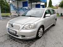 TOYOTA AVENSIS kombi 2.0 D4d Klimatronic Sprawna Ekonomiczna Hak 2005r