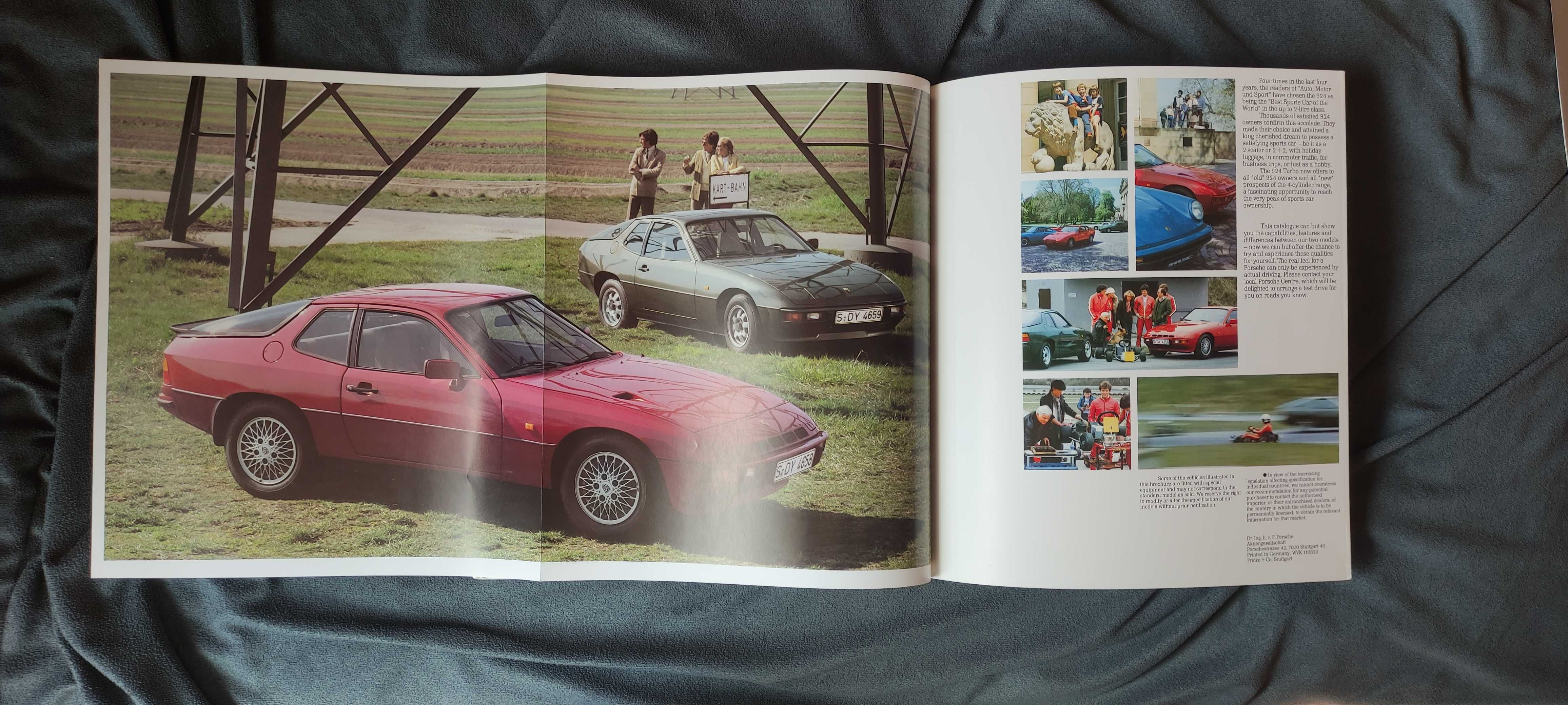 Prospekt Porsche 924