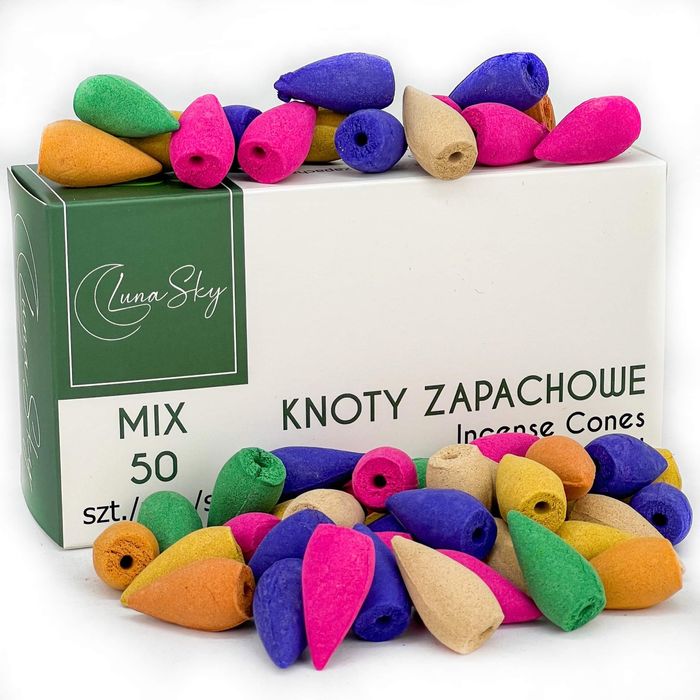 Knoty zapachowe do kominka Luna Sky 50 szt