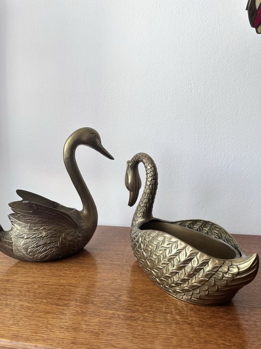 Doniczki z mosiądzu