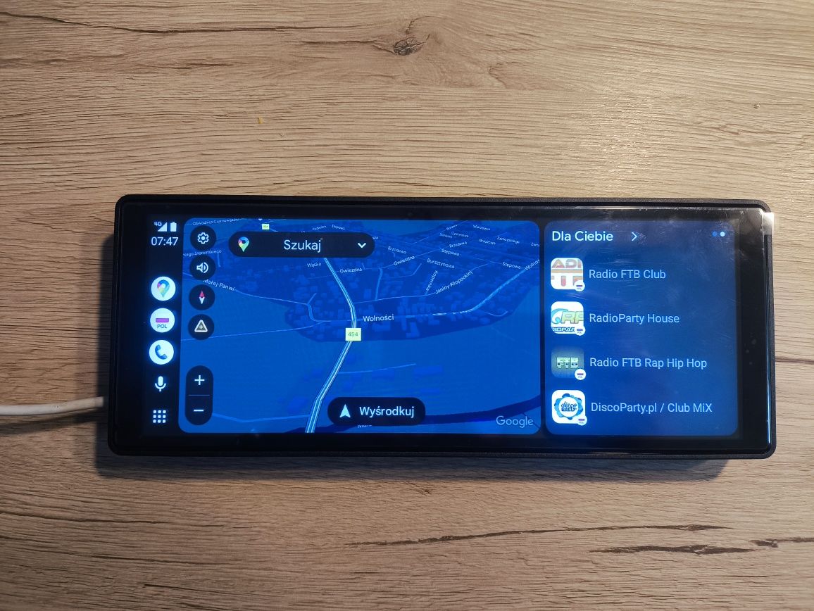 Android Auto Nawigacja Tablet Multimedialny 10.26 cala