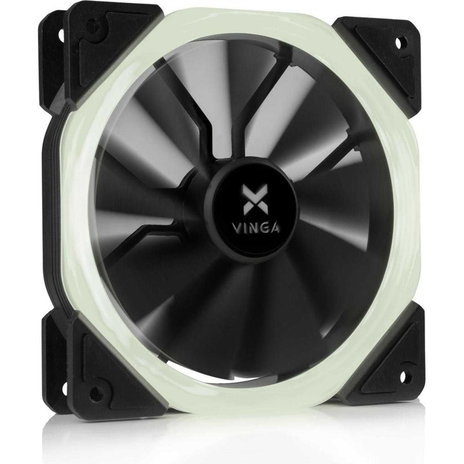 Новый корпусной кулер Vinga  Led Fan-01 Гидродинамический подшибник