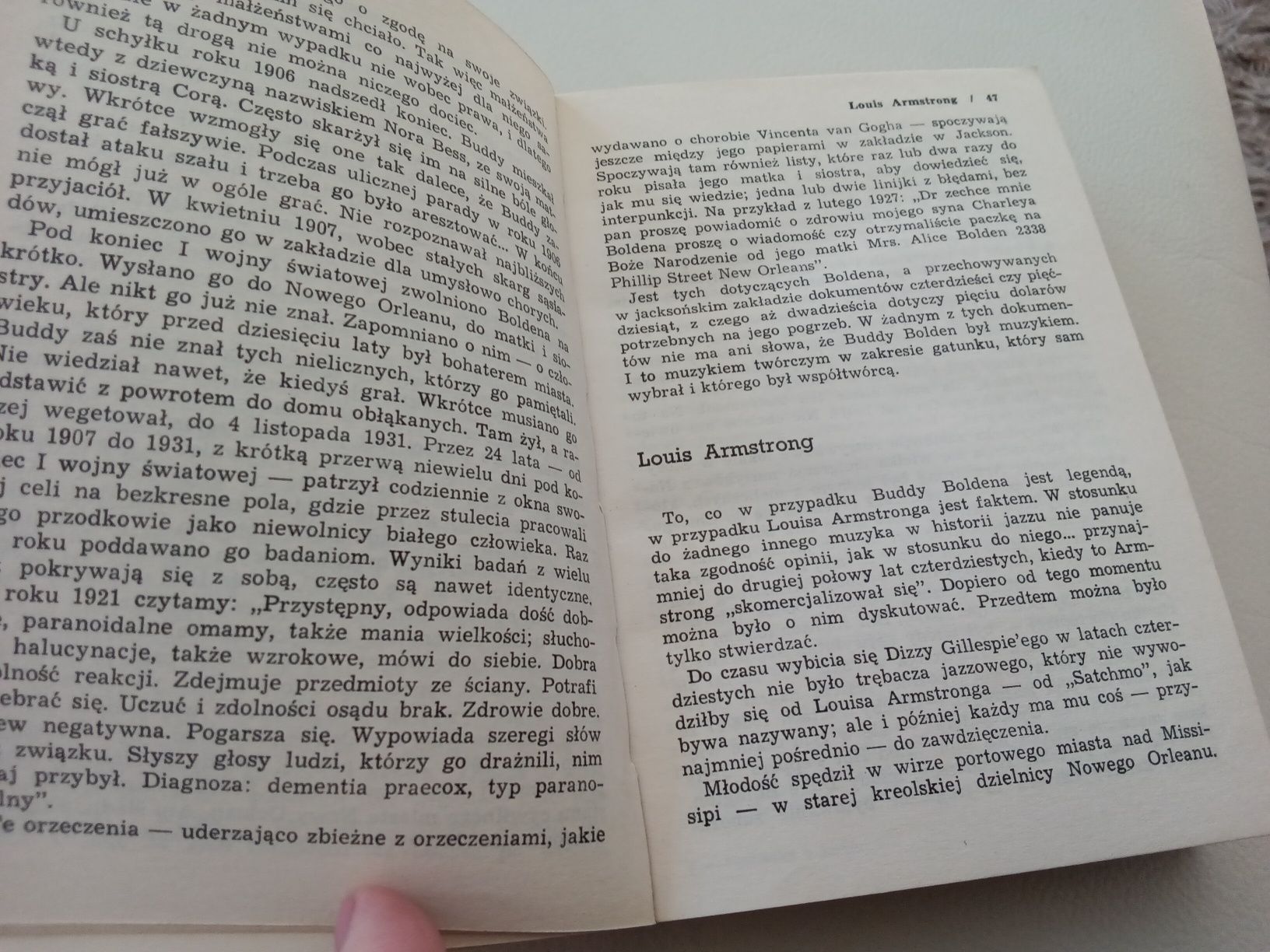 Joachim Ernst Berendt Wszystko o jazzie mały leksykon PWM 1959 Unikat!