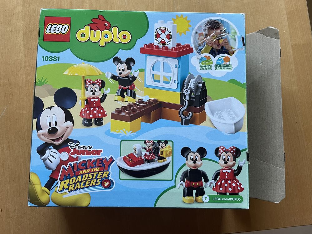 Lego duplo 10881 barco mickey