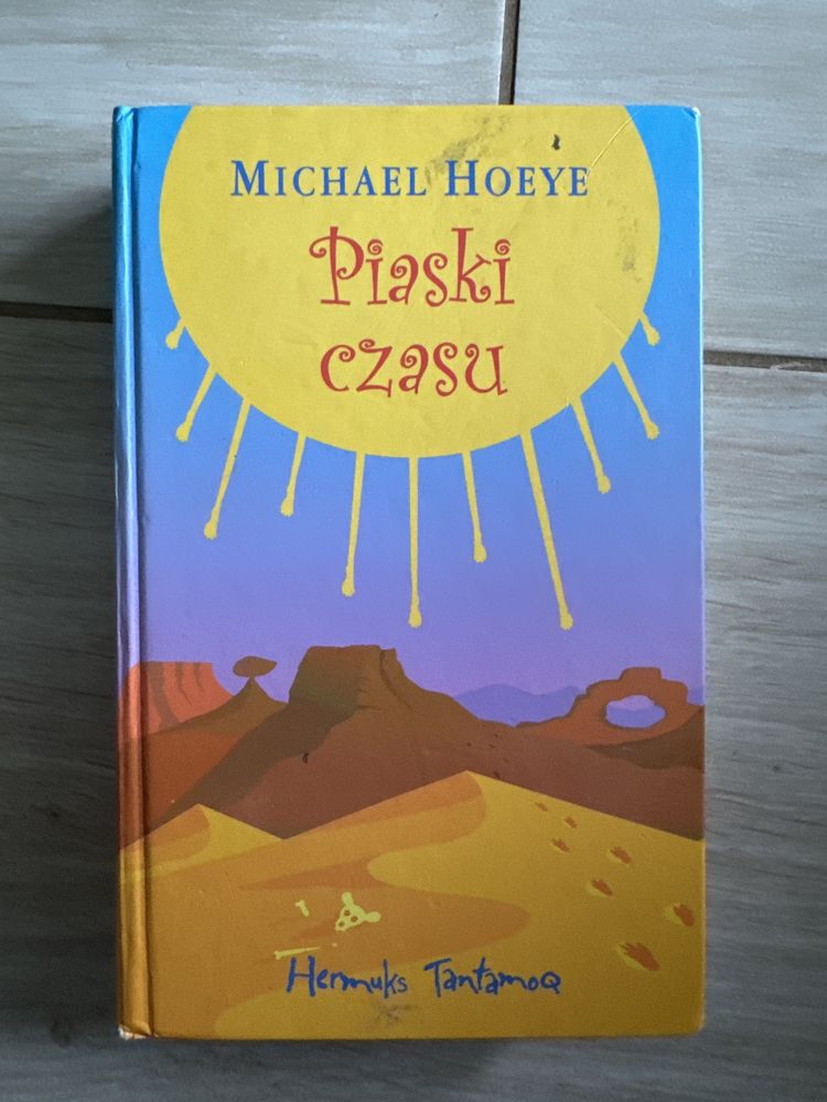 Książka- Piaski czasu. Michael Hoeye
