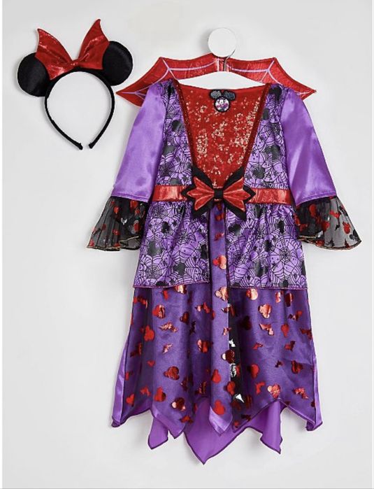 86 82 George Disney Minnie Mouse kostium strój przebranie halloween